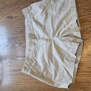J. Crew chino shorts size 10.
